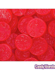 Cherry Juju Coins Candy: 7.5LB Bag - Candy Warehouse