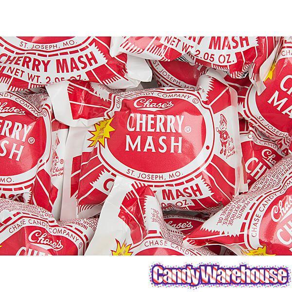 Cherry Mash 2-Ounce Candy Bars: 24-Piece Box