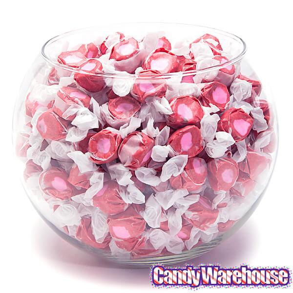 Cherry Salt Water Taffy: 3LB Bag - Candy Warehouse