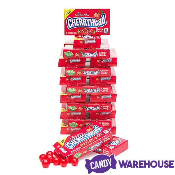 Cherryhead Candy Mini Packs: 24-Piece Box - Candy Warehouse