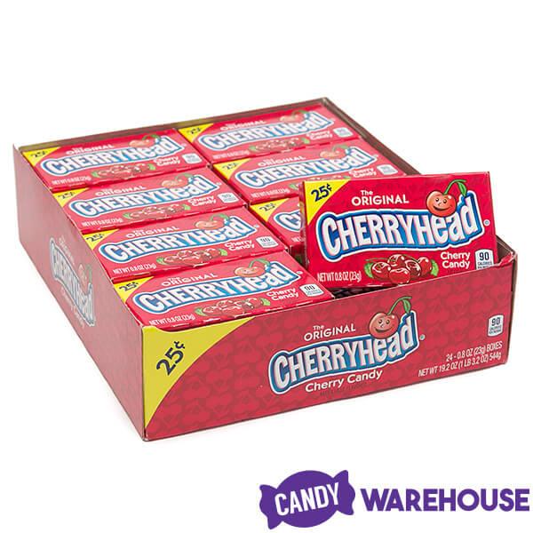 Cherryhead Candy Mini Packs: 24-Piece Box - Candy Warehouse