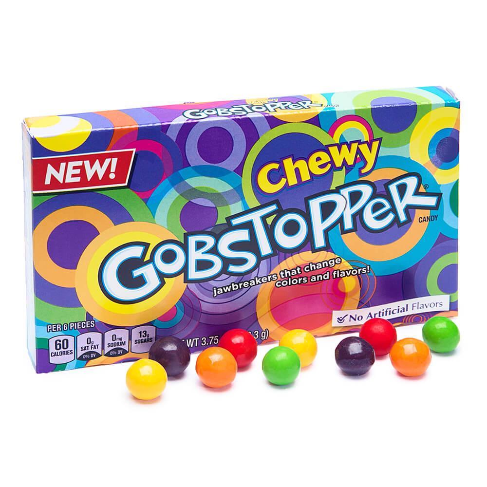 Chewy Gobstopper Candy 3.75-Ounce Packs: 12-Piece Box - Candy Warehouse