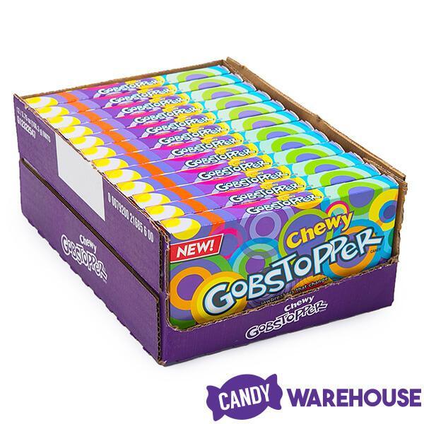 Chewy Gobstopper Candy 3.75-Ounce Packs: 12-Piece Box | Candy Warehouse