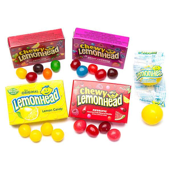 Chewy Lemonhead &amp; Friends Mini Packs: 35-Piece Bag - Candy Warehouse