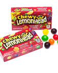 Chewy Lemonhead Fruit Mix Candy Mini Packs: 24-Piece Box - Candy Warehouse