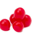 Chewy Sour Balls - Cherry: 5LB Bag - Candy Warehouse