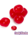 Chewy Sour Balls - Cherry: 5LB Bag - Candy Warehouse