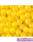 Chewy Sour Balls - Lemon: 5LB Bag - Candy Warehouse