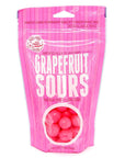 Chewy Sour Balls - Pink Grapefruit: 7-Ounce Bag - Candy Warehouse