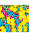 Chicks and Jimmies Mix Sprinkles: 3.8-Ounce Bottle - Candy Warehouse