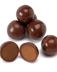 Chocolate Covered Caramel Balls - English Toffee: 2LB Bag