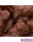 Chocolate Covered Jumbo Gummy Bears: 5LB Box