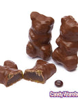 Chocolate Covered Jumbo Gummy Bears: 5LB Box