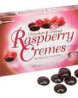 Chocolate Covered Raspberry Cremes Candy 4-Ounce Packs: 12-Piece Box