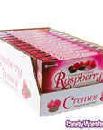 Chocolate Covered Raspberry Cremes Candy 4-Ounce Packs: 12-Piece Box