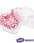 Chocolate Frosted Valentine Mini Pretzel Hearts: 5LB Bag - Candy Warehouse