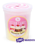 Chocolate Storybook Cotton Candy - Banana Split: 1-Ounce Tub - Candy Warehouse