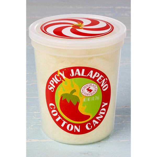 Chocolate Storybook Cotton Candy - Jalapeno: 1-Ounce Tub - Candy Warehouse