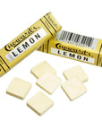 Choward's Lemon Mint Squares Candy Packs: 24-Piece Box - Candy Warehouse