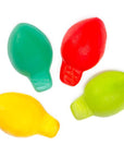 Christmas Light Bulb Gummy Packs: 20-Piece Bag