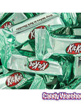 Christmas Mint Dark Chocolate Kit Kat Minis Candy: 10-Ounce Bag