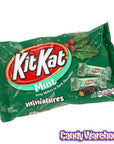 Christmas Mint Dark Chocolate Kit Kat Minis Candy: 10-Ounce Bag