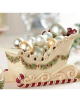 Christmas Sleigh Ceramic Candy Dish - Candy Warehouse