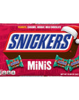 Christmas Snickers Minis: 30-Piece Bag - Candy Warehouse