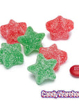 Christmas Sour Stars Jelly Candy: 5LB Bag - Candy Warehouse