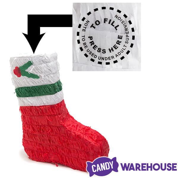 Christmas Stocking Pinata - Candy Warehouse