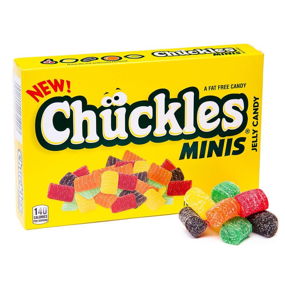 Chuckles Minis Jelly Candy 5-Ounce Packs: 10-Piece Box - Candy Warehouse