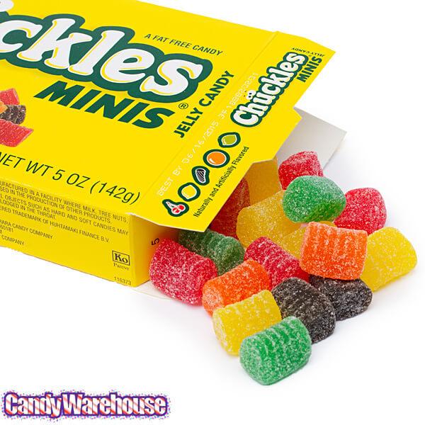 Chuckles Minis Jelly Candy 5-Ounce Packs: 10-Piece Box - Candy Warehouse