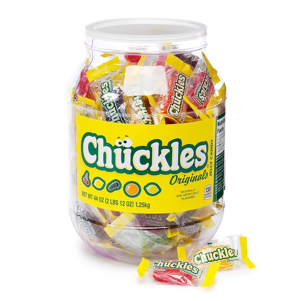 Chuckles Originals Jelly Candy: 100-Piece Tub - Candy Warehouse