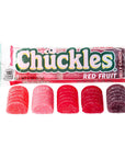 Chuckles Red Fruit Jelly Candy Packs: 24-Piece Box - Candy Warehouse