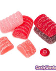 Chuckles Red Fruit Jelly Candy Packs: 24-Piece Box - Candy Warehouse