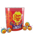 Chupa Chups "Best of" Lollipops: 60-Piece Tub - Candy Warehouse