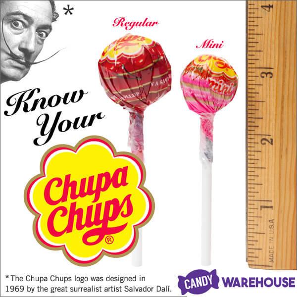 Chupa Chups Ice Cream Lollipops: 80-Piece Collectible Tin - Candy Warehouse