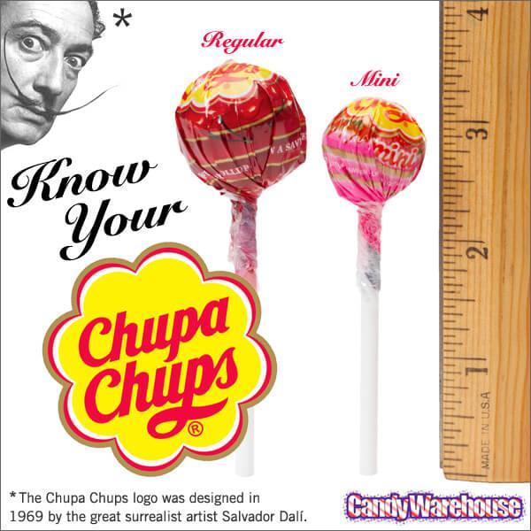 Chupa Chups Lollipops: 100-Piece Werewolf Container - Candy Warehouse