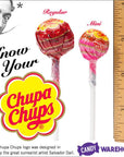 Chupa Chups Mini Suckers in Giant Lollipop Containers: 3-Piece Set - Candy Warehouse