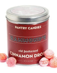 Cinnamon Drops Hard Candy: 10-Ounce Tin - Candy Warehouse