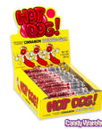 Cinnamon Hot Dog Gum Packs: 72-Piece Box - Candy Warehouse