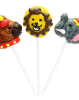 Circus Animal Lollipops: 12-Piece Box - Candy Warehouse