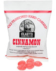 Claeys Hard Candy Drops Bags - Cinnamon: 12-Piece Box - Candy Warehouse