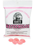 Claeys Hard Candy Drops Bags - Watermelon: 12-Piece Box - Candy Warehouse