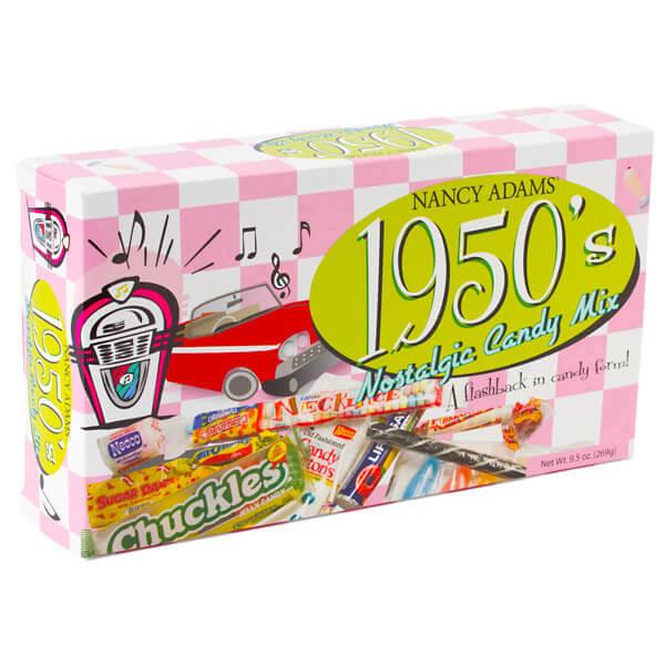 Classic Nostalgic Candy Gift Box: 1950&#39;s - Candy Warehouse