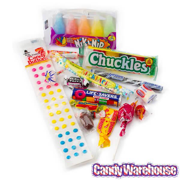 Classic Nostalgic Candy Gift Box: 1950&#39;s - Candy Warehouse