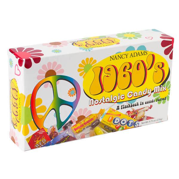 Classic Nostalgic Candy Gift Box: 1960's - Candy Warehouse