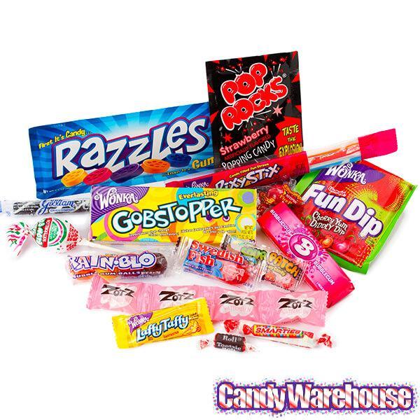 Classic Nostalgic Candy Gift Box: 1970's – Candy Warehouse