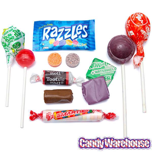 Classic Nostalgic Candy Gift Tote: 1970&#39;s