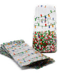 Clear Cello Candy Bags with Holiday Lights: 100-Piece Box